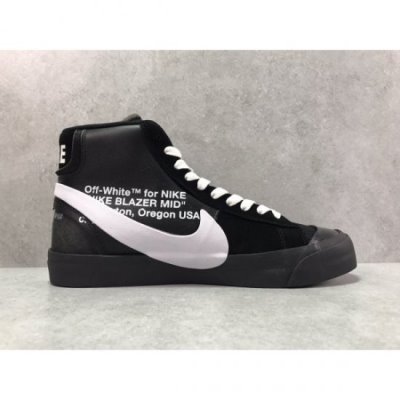 Nike Blazer Mid Beyaz / Siyah Kaykay Ayakkabı Türkiye - 72WGZCPB